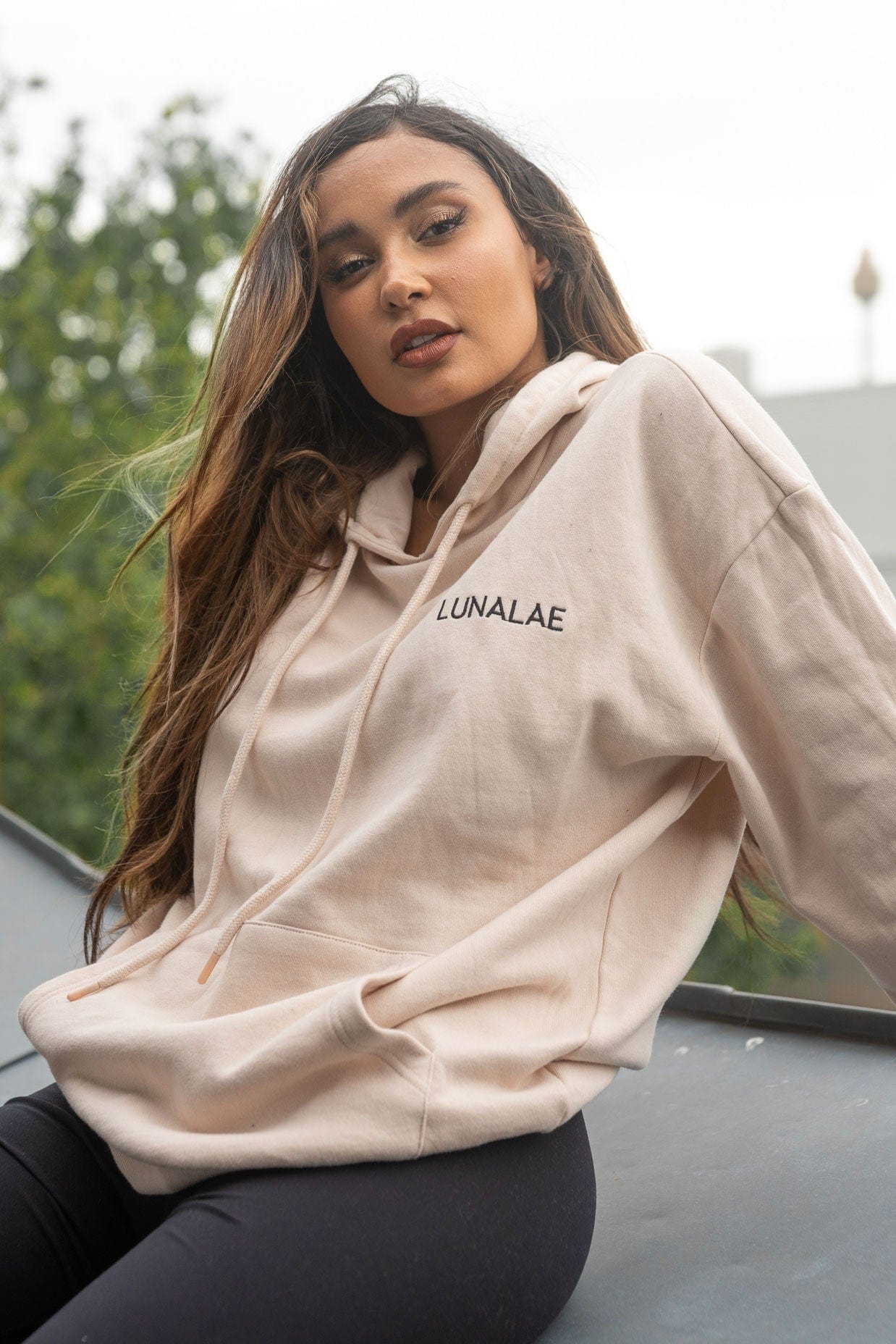 Basic Hoodie - 100% Cotton Biodegradable Sand - Image 3